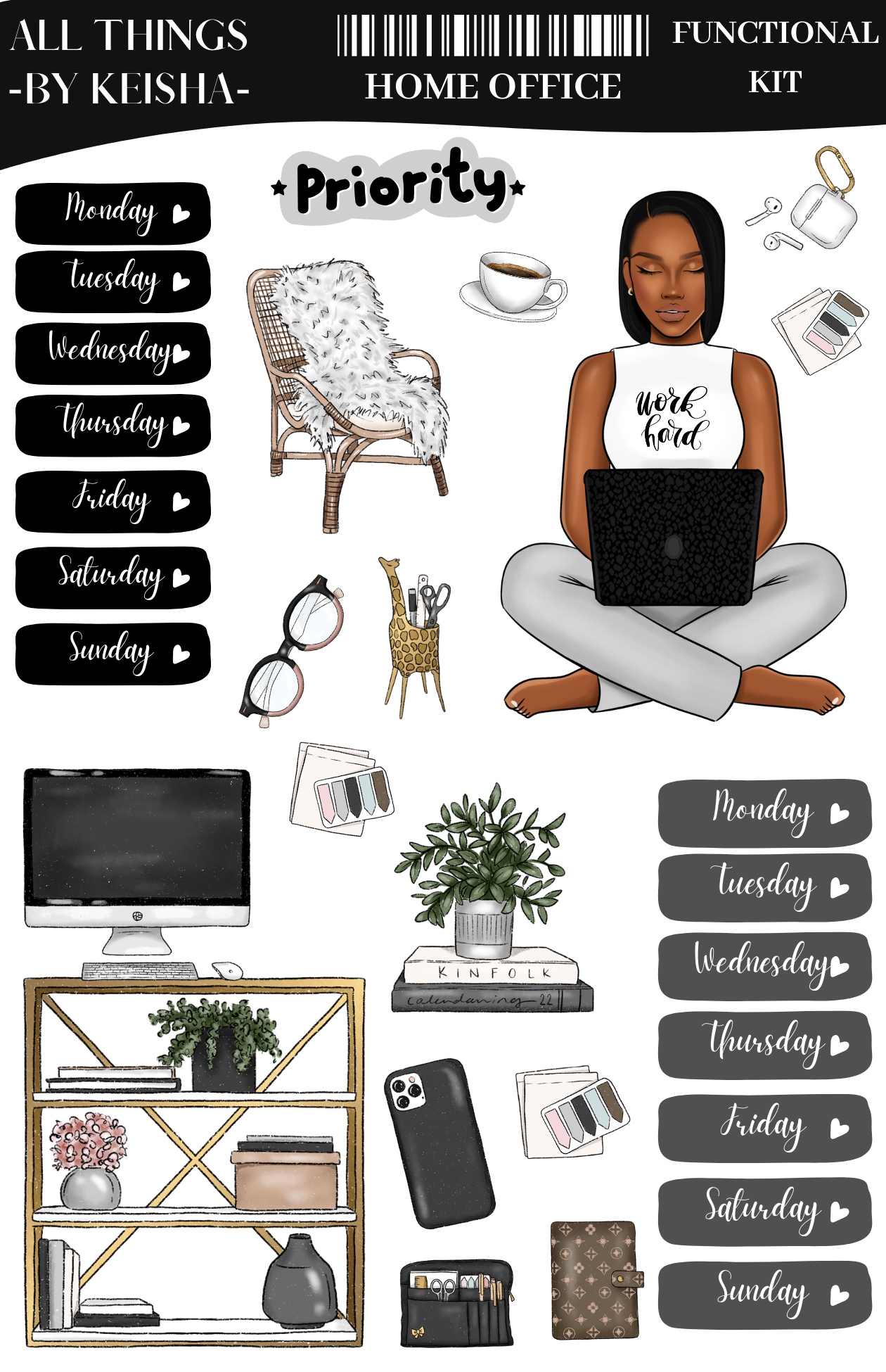 HOME OFFICE  FUNCTIONAL KIT