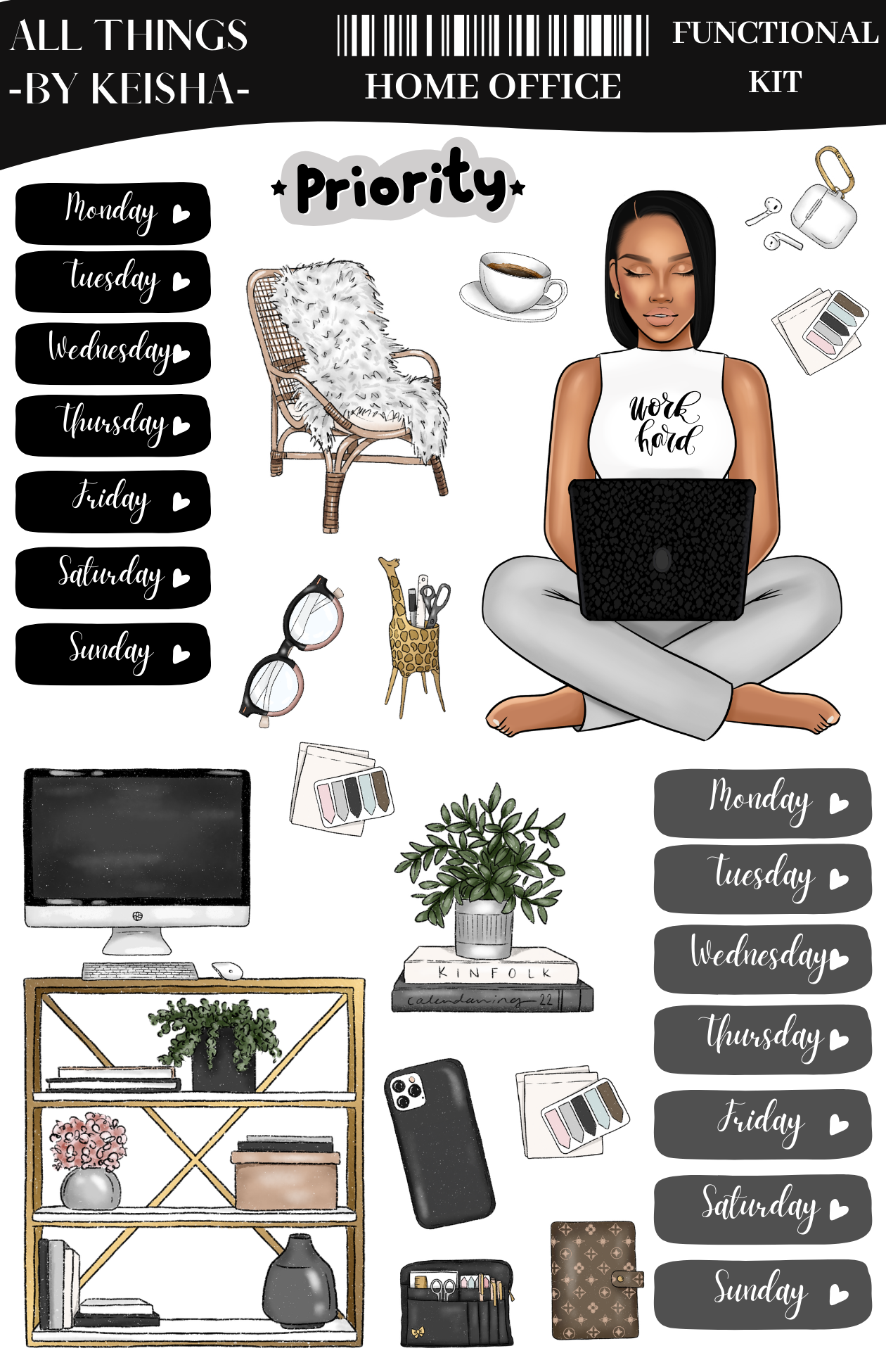 HOME OFFICE  FUNCTIONAL KIT