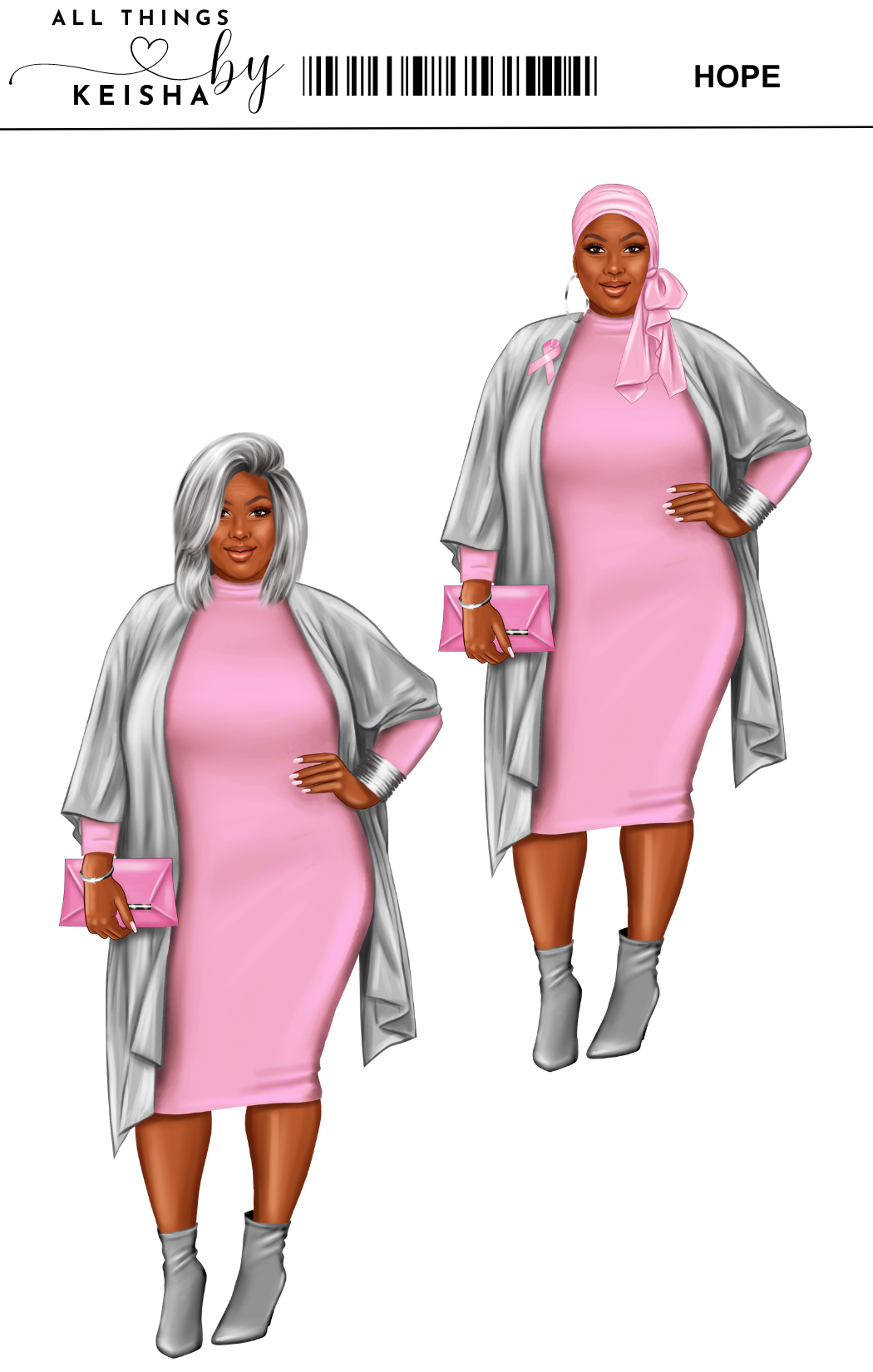 HOPE - BREAST CANCER DOLLS