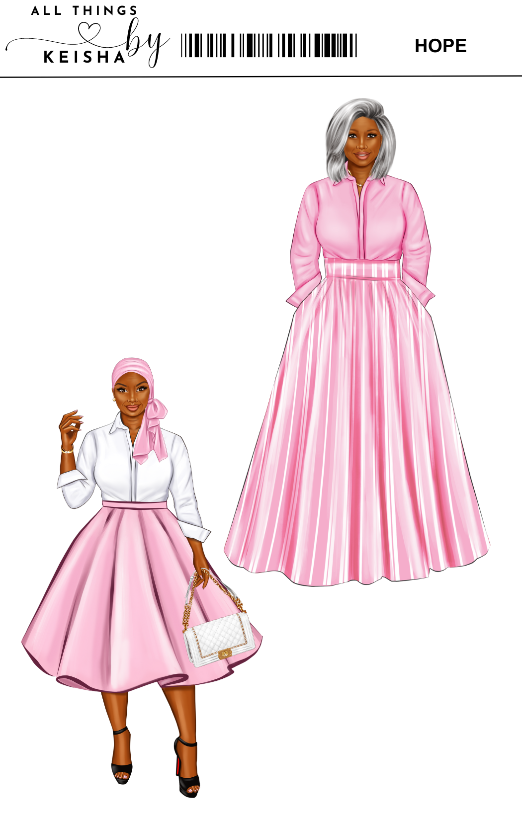 HOPE - BREAST CANCER DOLLS