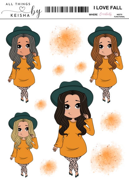 KEKE'S SQUAD - I LOVE FALL THEMED PACK