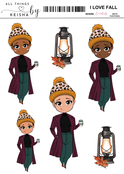 KEKE'S SQUAD - I LOVE FALL THEMED PACK