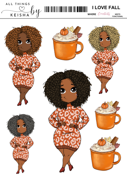 KEKE'S SQUAD - I LOVE FALL THEMED PACK