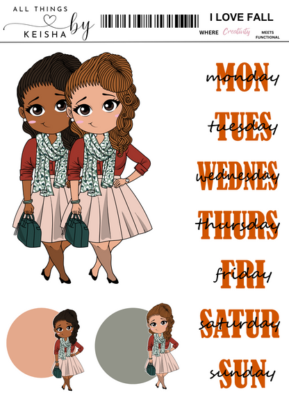 KEKE'S SQUAD - I LOVE FALL THEMED PACK