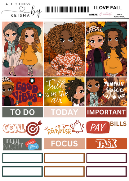KEKE'S SQUAD - I LOVE FALL THEMED PACK