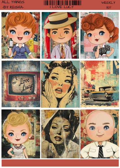 I LOVE LUCY WEEKLY KIT
