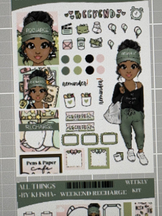 GLAM MA KEKE  WEEKEND RECHARGE FUNCTIONAL KIT