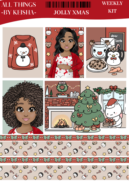 GLAM MA KEKE - JOLLY XMAS FUNCTIONAL  WEEKLY KIT