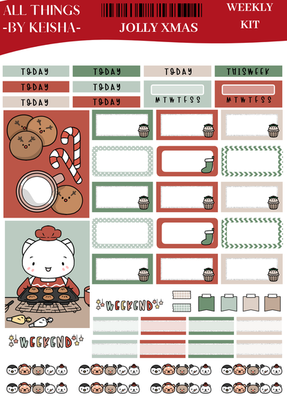 GLAM MA KEKE - JOLLY XMAS FUNCTIONAL  WEEKLY KIT