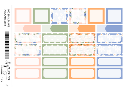 JUST GROOVY FULL WEEKLY KIT