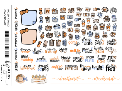 JUST GROOVY FULL WEEKLY KIT