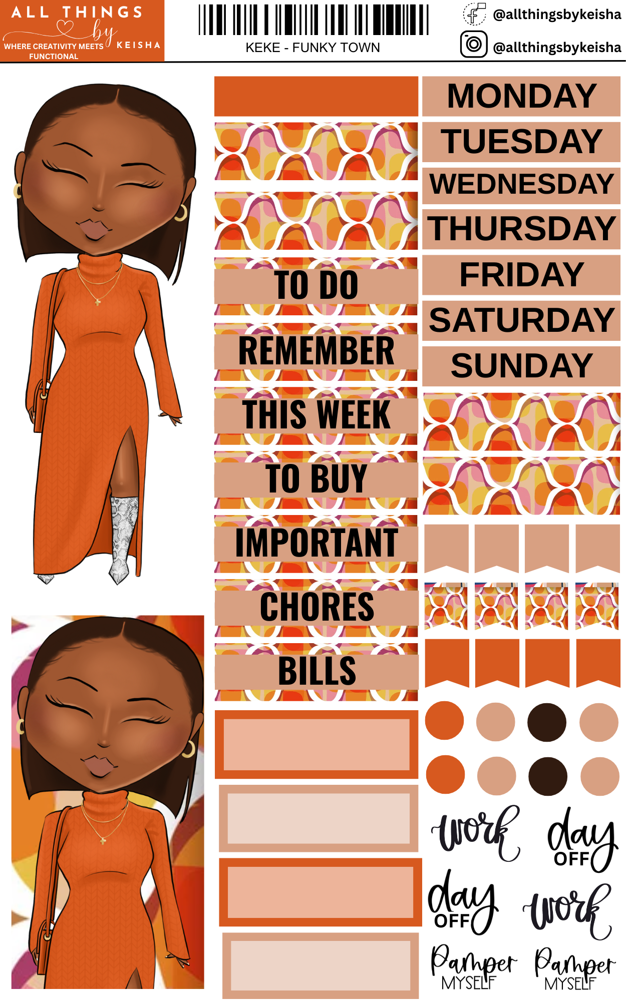 KEKE- FUNKY TOWN FUNCTIONAL KIT