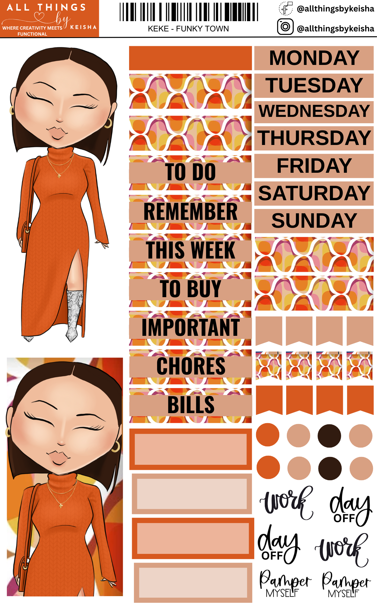 KEKE- FUNKY TOWN FUNCTIONAL KIT