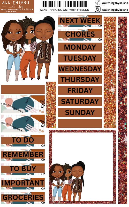 HANGING OUT WITH FRIENDS FUNCTIONAL KIT