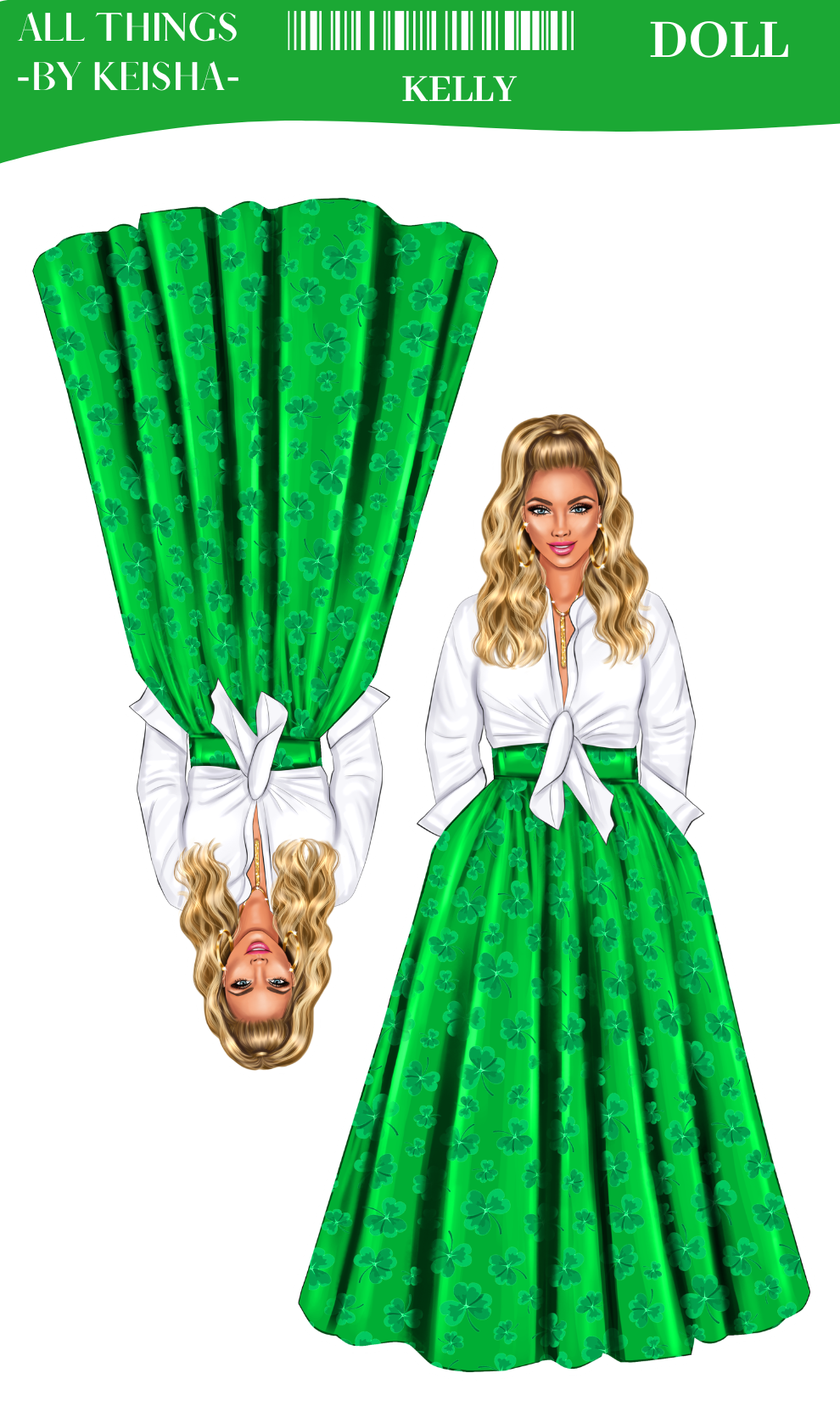ST PATRICK DAY DOLLS - LIGHT