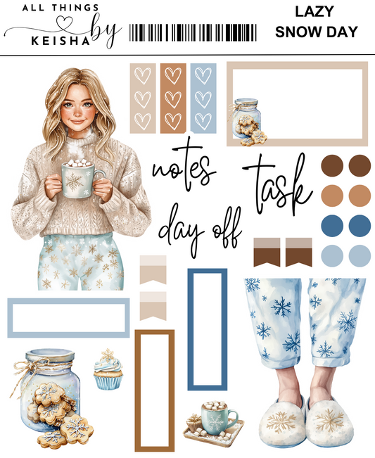 LAZY SNOW DAY MINI KITS - LIGHT