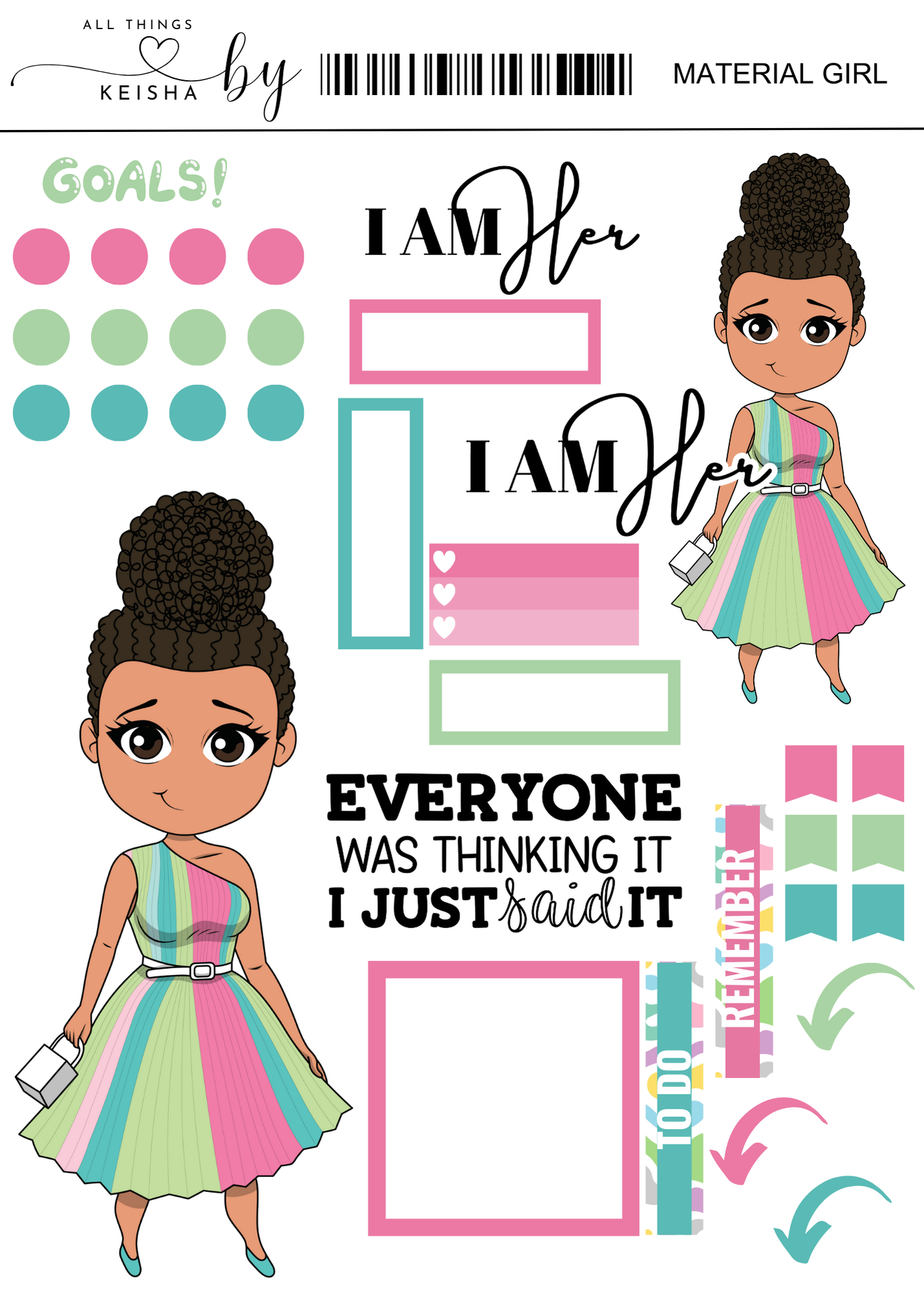 KEKE'S SQUAD - MATERIAL GIRL LIGHT