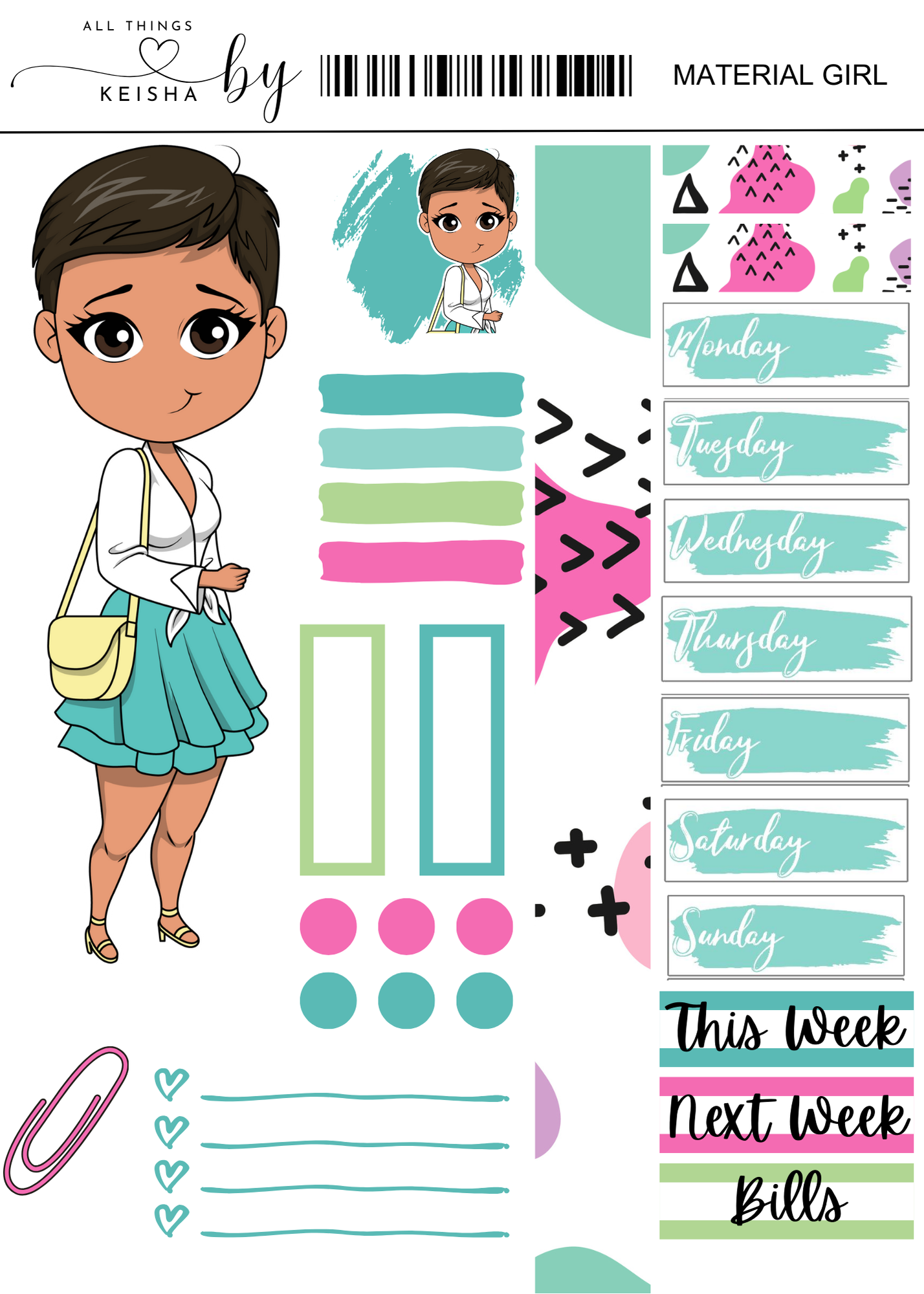 KEKE'S SQUAD - MATERIAL GIRL LIGHT