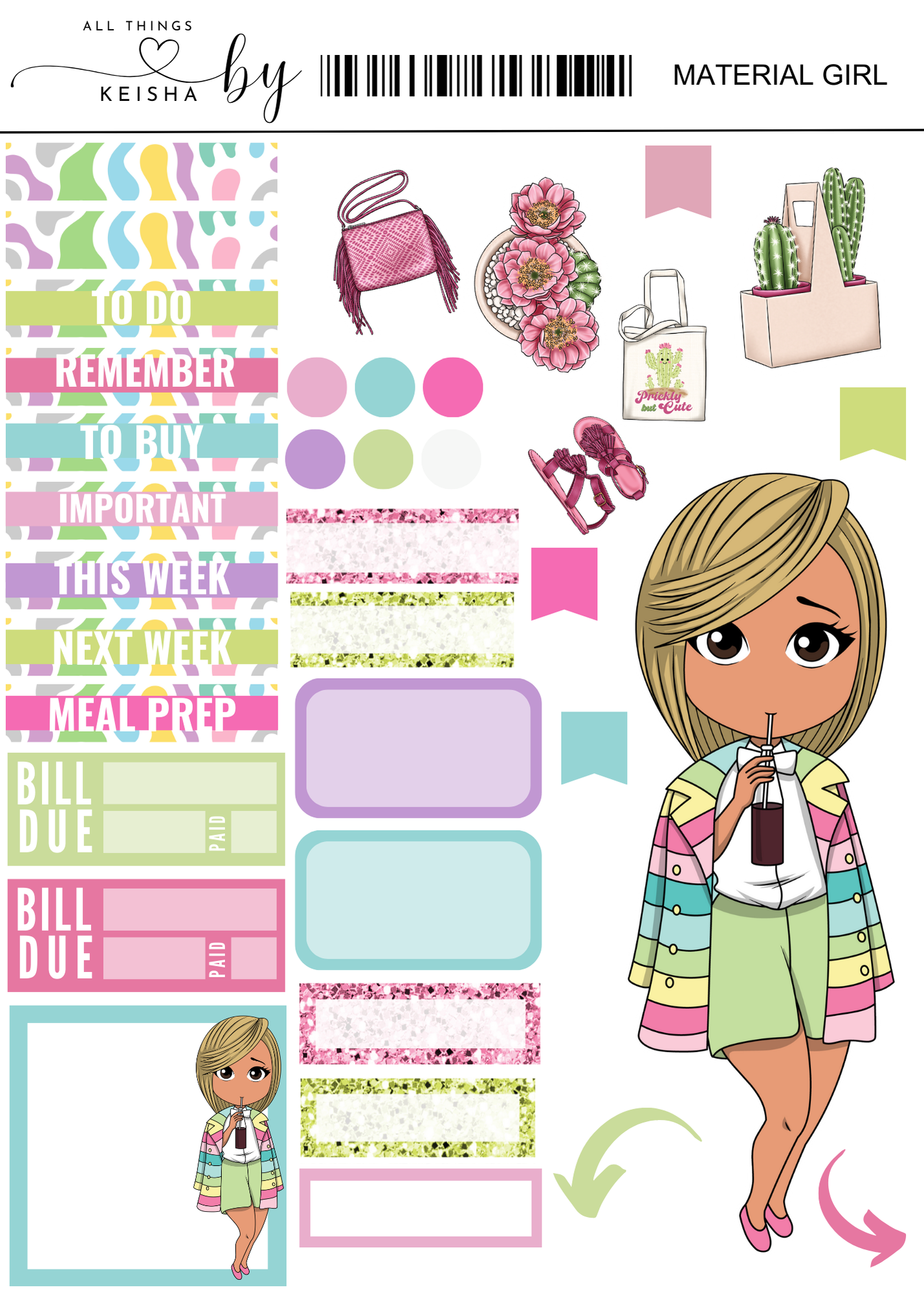 KEKE'S SQUAD - MATERIAL GIRL LIGHT