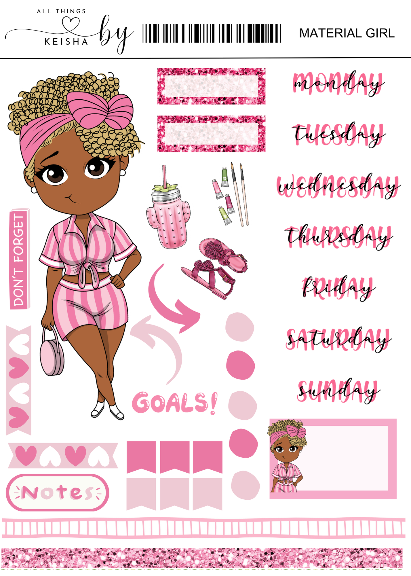 KEKE'S SQUAD - MATERIAL GIRL - DARK