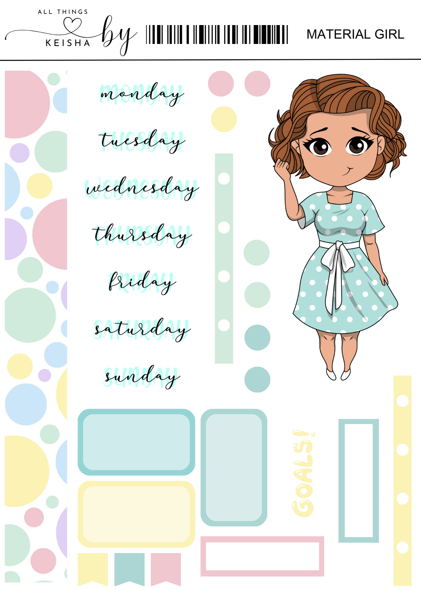 KEKE'S SQUAD - MATERIAL GIRL LIGHT