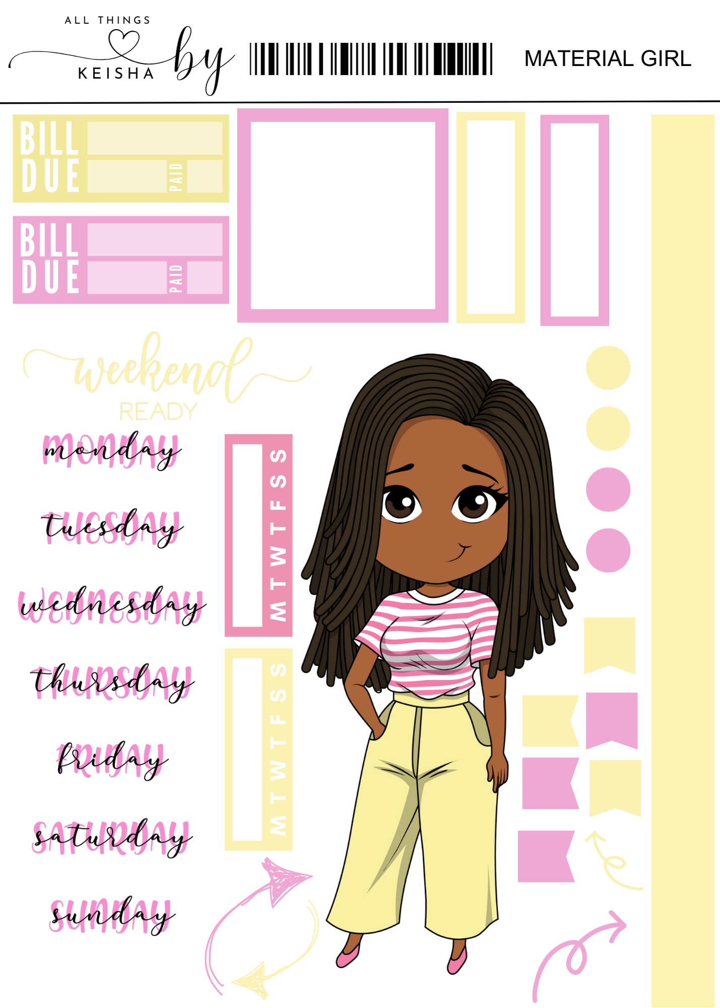 KEKE'S SQUAD - MATERIAL GIRL - DARK