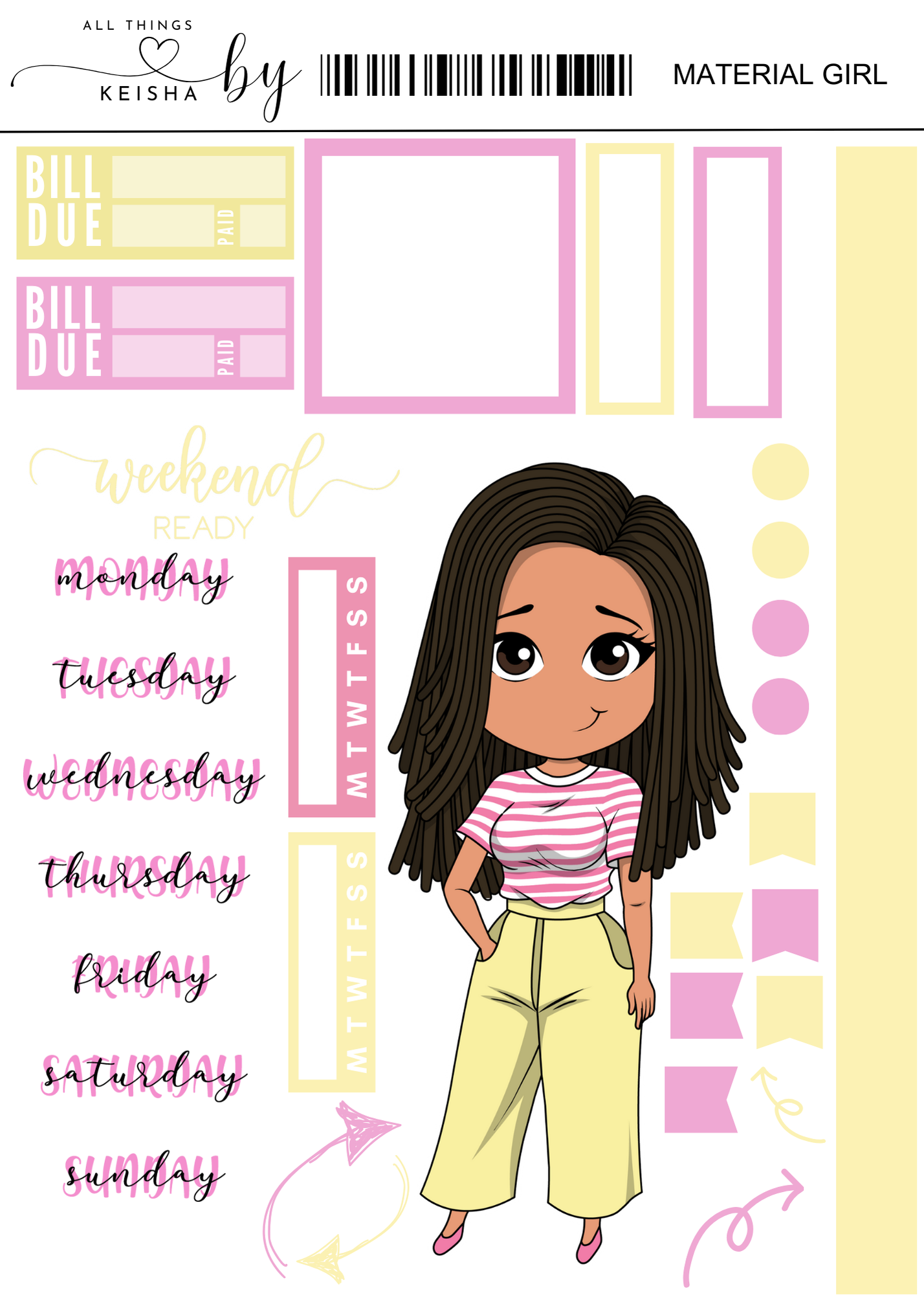 KEKE'S SQUAD - MATERIAL GIRL LIGHT