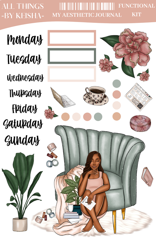 MY AESTHETIC JOURNAL FUNCTIONAL KIT