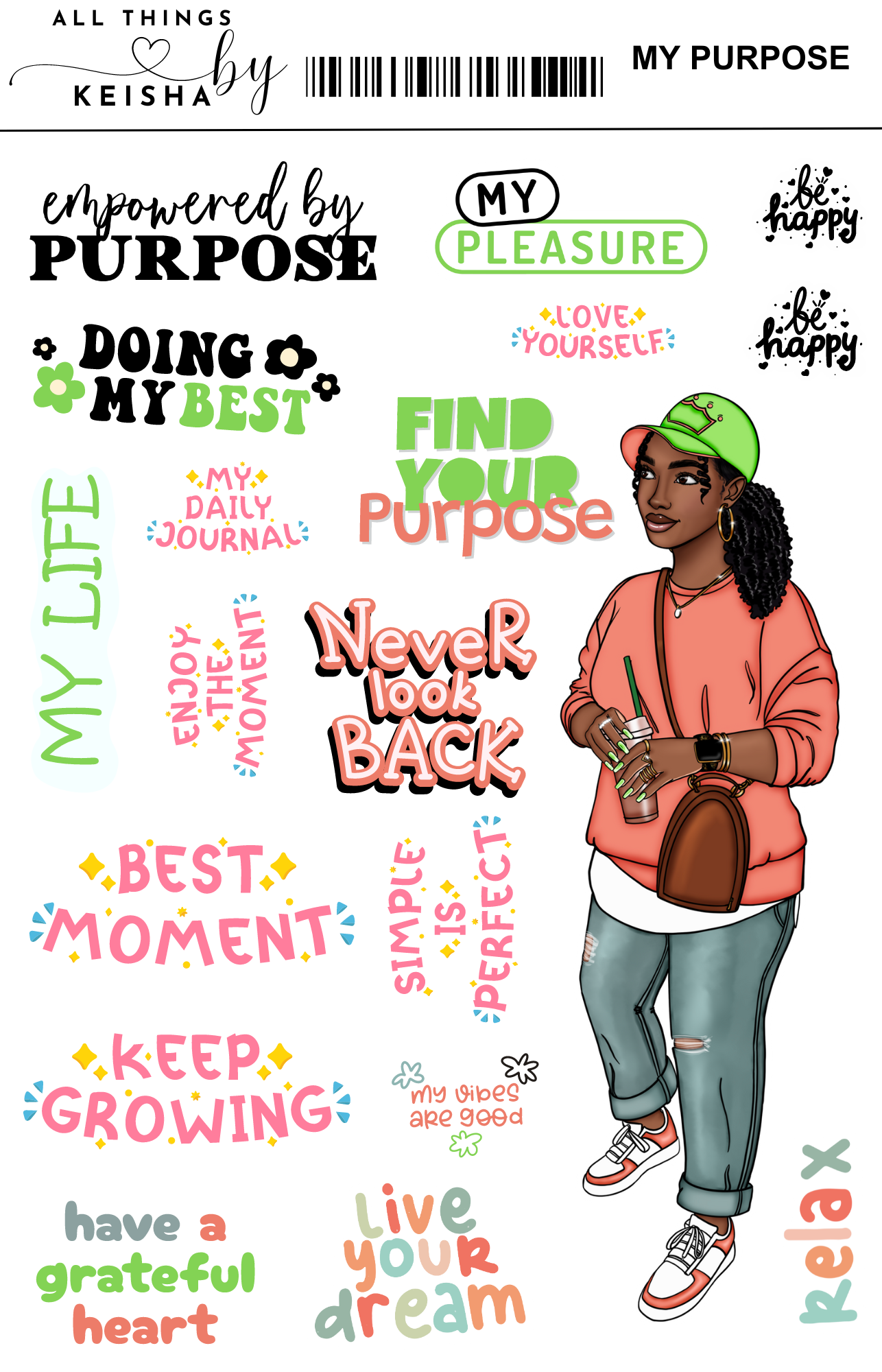 MY PURPOSE AFFIRMATION KIT
