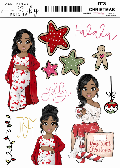 KEKE GLAM SQUAD - "IT'S CHRISTMAS THEMED PACK"