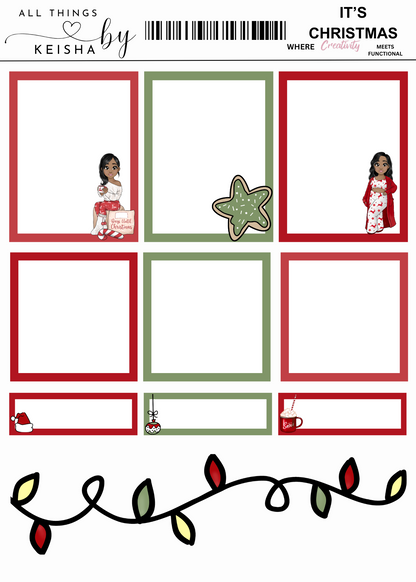 KEKE GLAM SQUAD - "IT'S CHRISTMAS THEMED PACK"