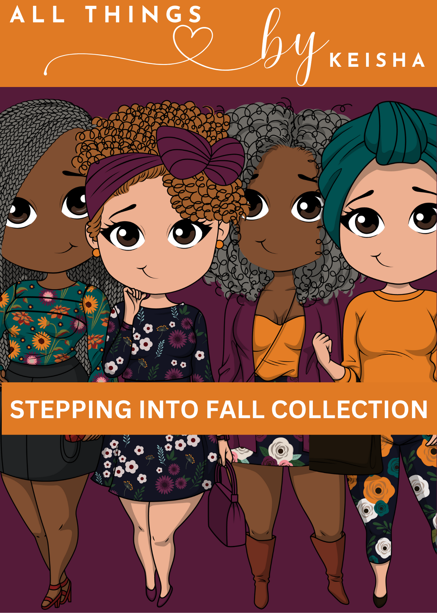 STEPPING INTO FALL THEMED STICKER PACK