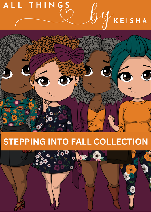 STEPPING INTO FALL THEMED STICKER PACK