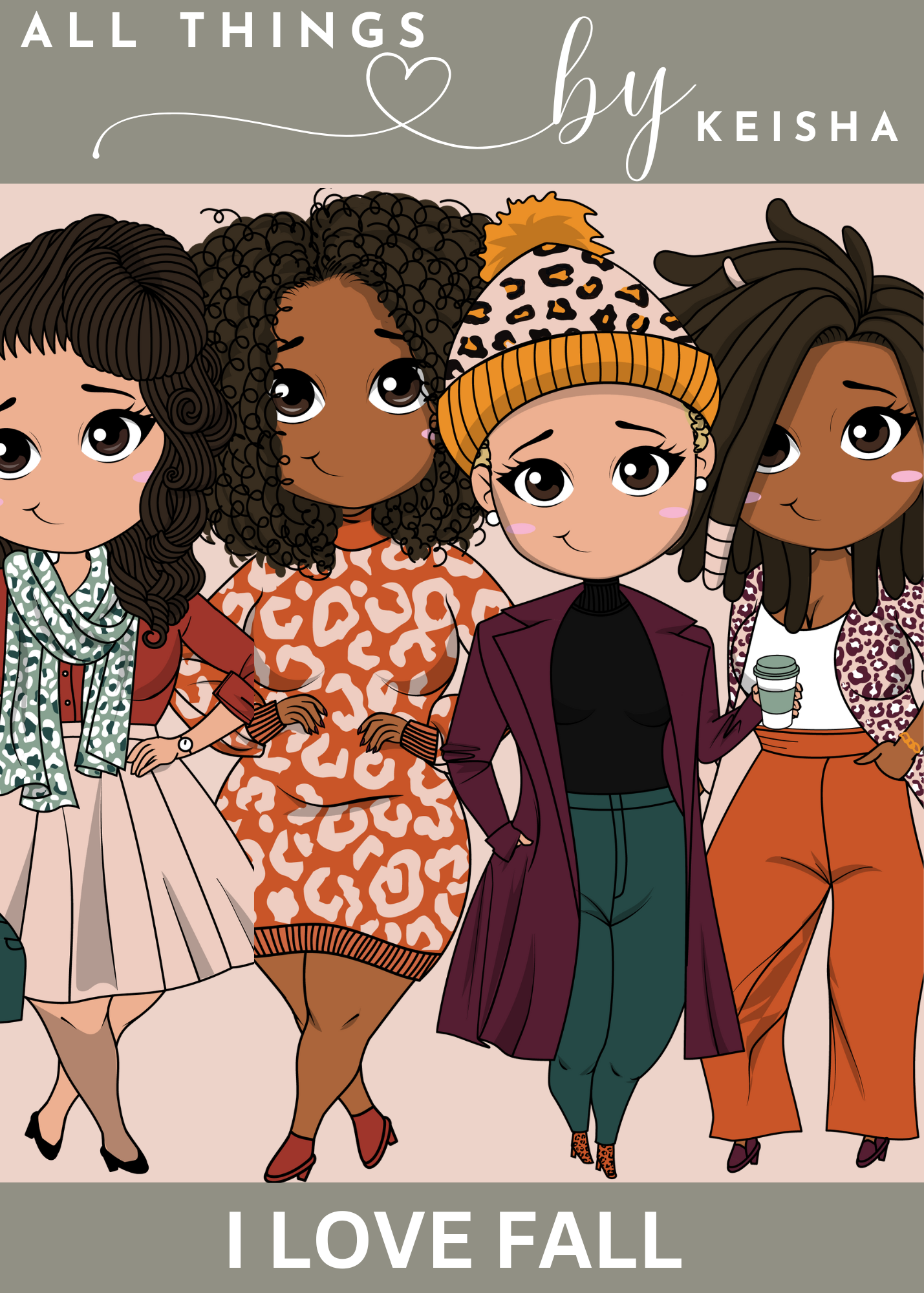 KEKE'S SQUAD - I LOVE FALL THEMED PACK