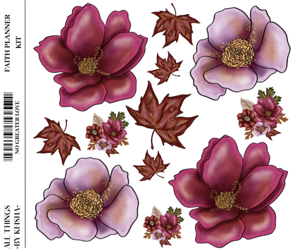 NO GREATER LOVE FAITH PLANNER KIT