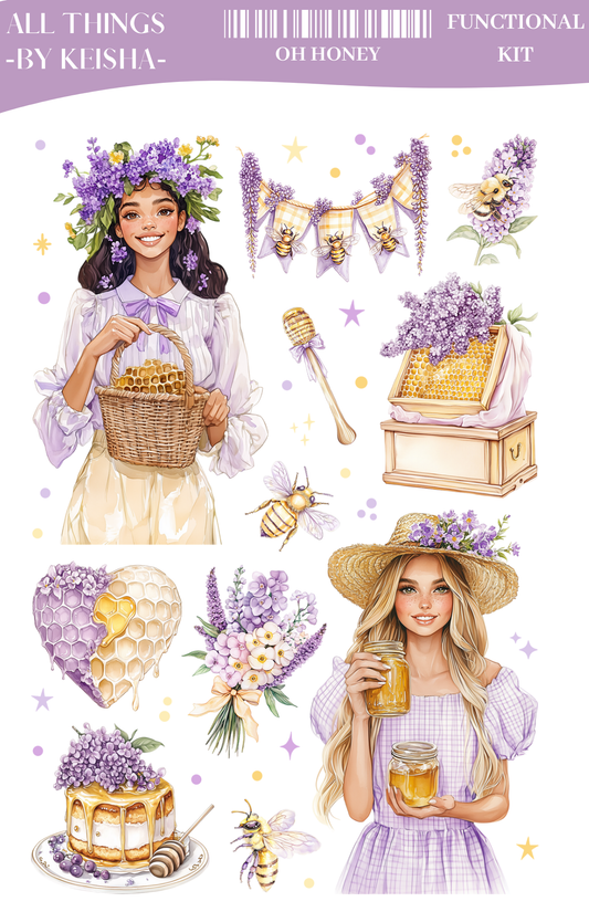 OH HONEY 2- PAGE FUNCTIONAL KITS