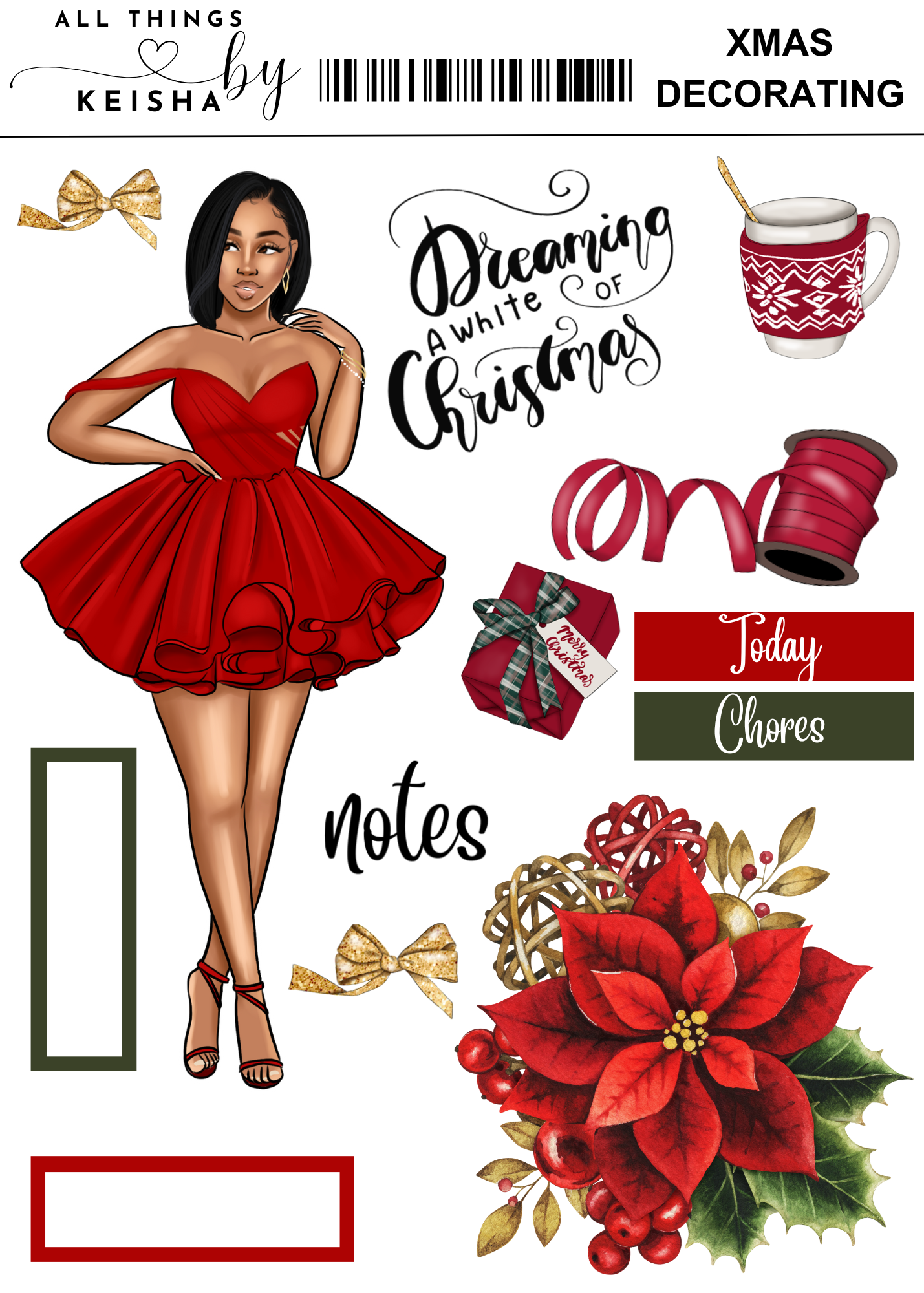 DECORATING FOR XMAS FUNCTIONAL KIT