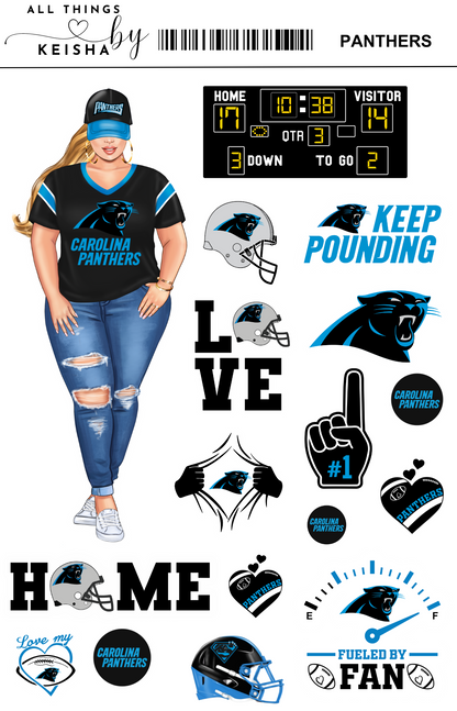 CAROLINA PANTHERS FUNCTIONAL KITS