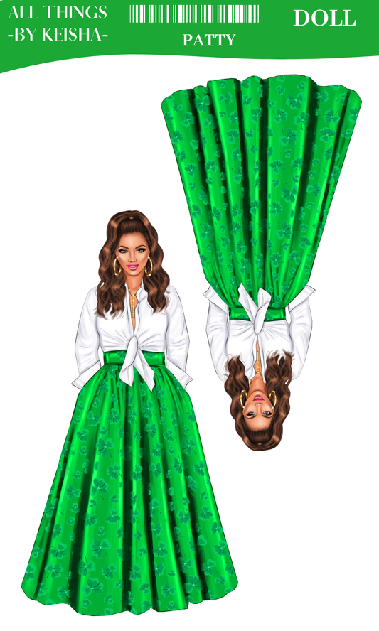 ST PATRICK DAY DOLLS - LIGHT
