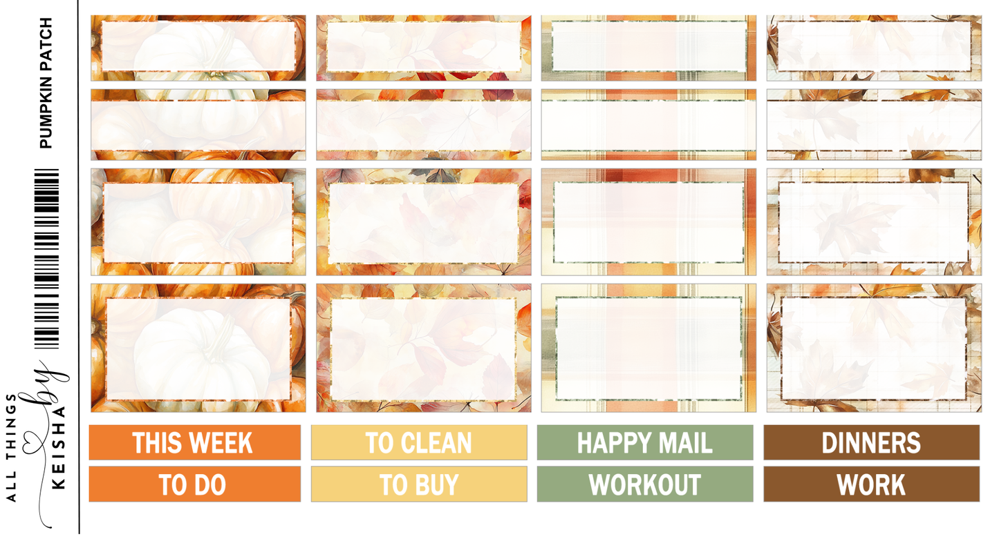 PUMPKIN PATCH WEEKLY KIT