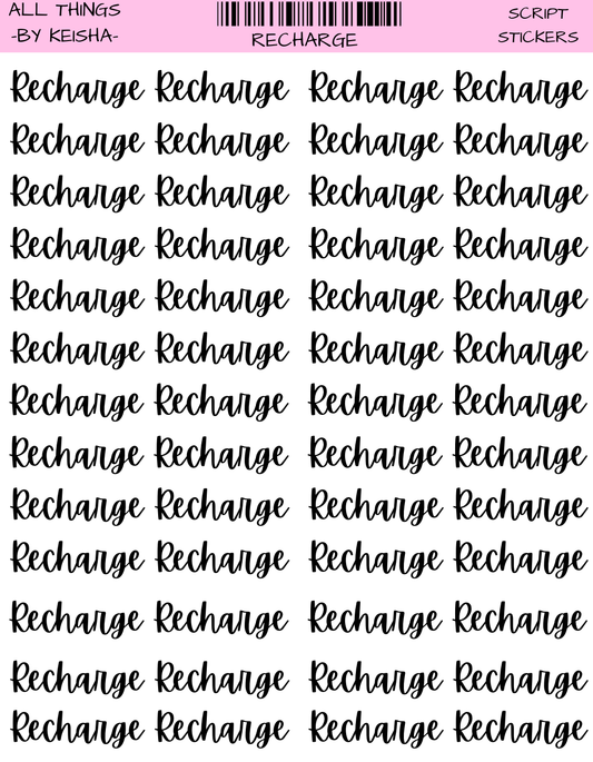 RECHARGE