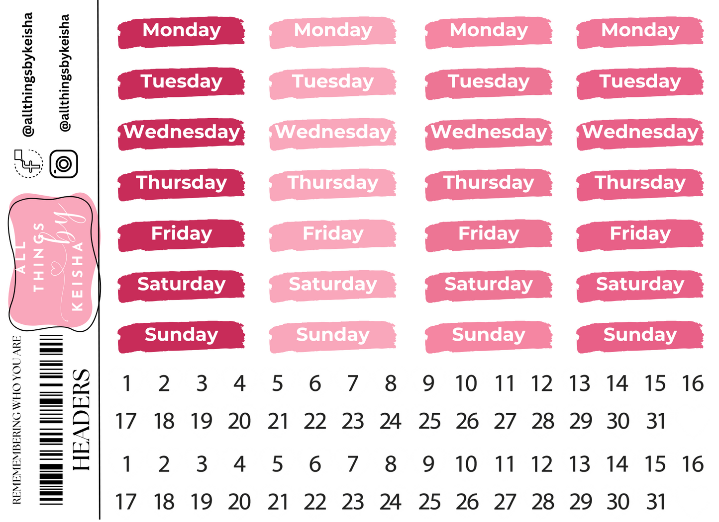 REMEMBER WHO YOU ARE