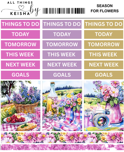 SEASON FOR FLOWERS WEEKLY KIT