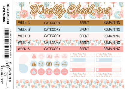 SNOW DAY BUDGET KITS