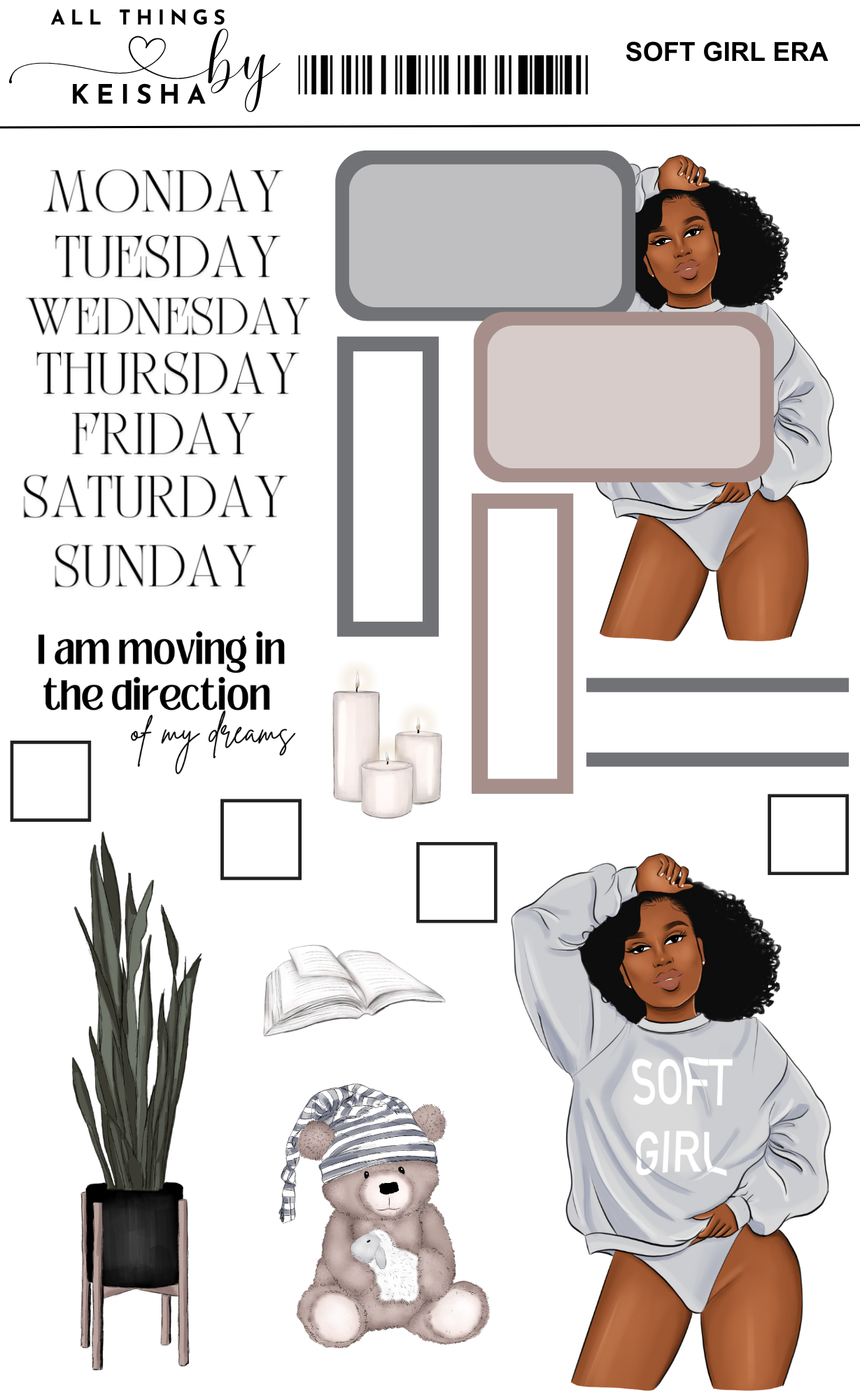 SOFT GIRL ERA - GRAY