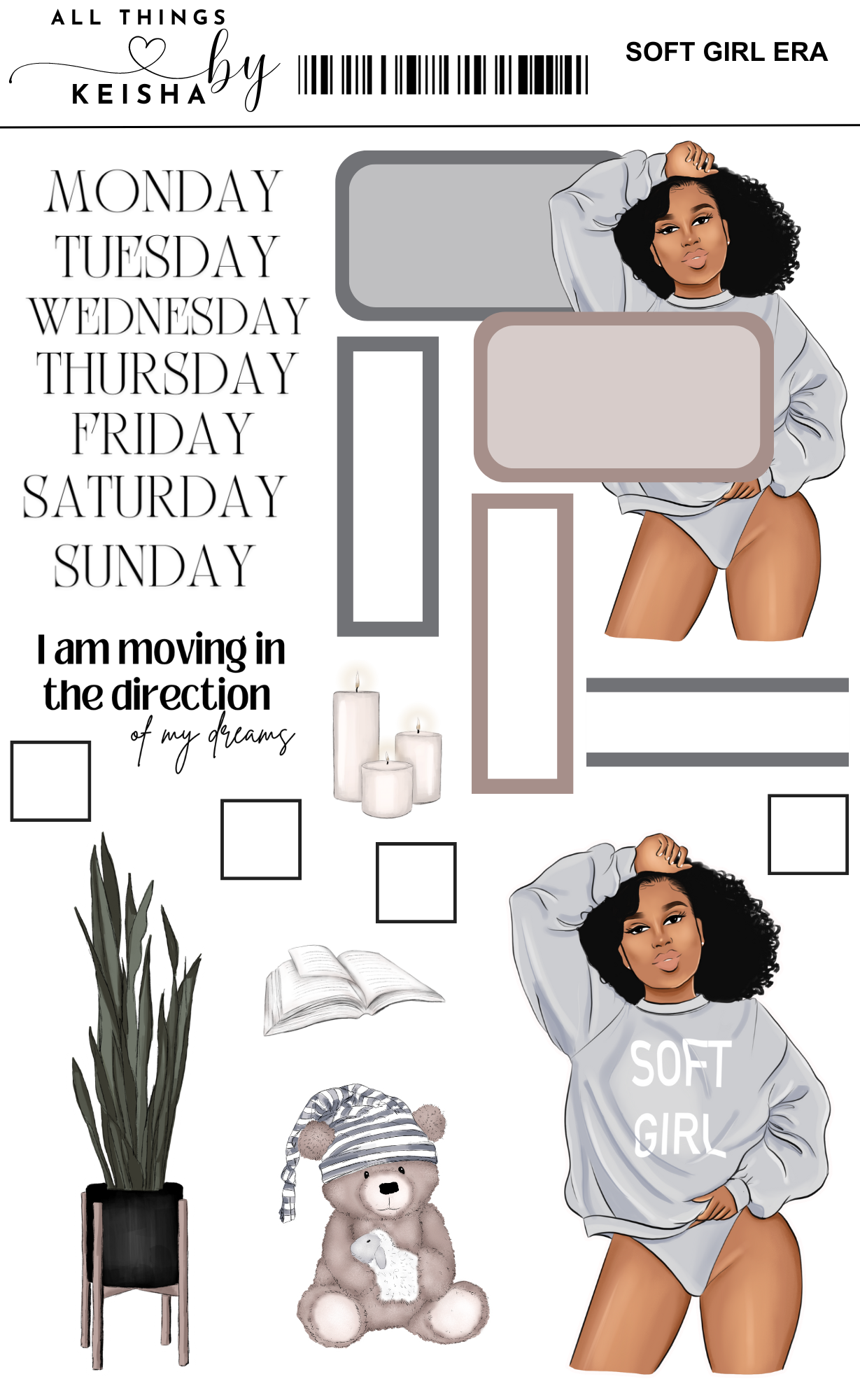 SOFT GIRL ERA - GRAY