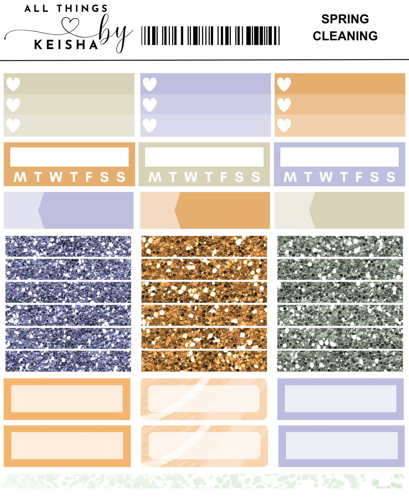 SPRING CLEANING WEEKLY KIT