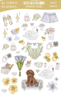 SPRING TIME DECO SHEET