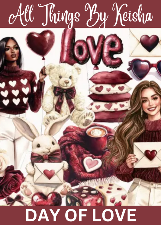 DAY OF LOVE STICKER BOOK