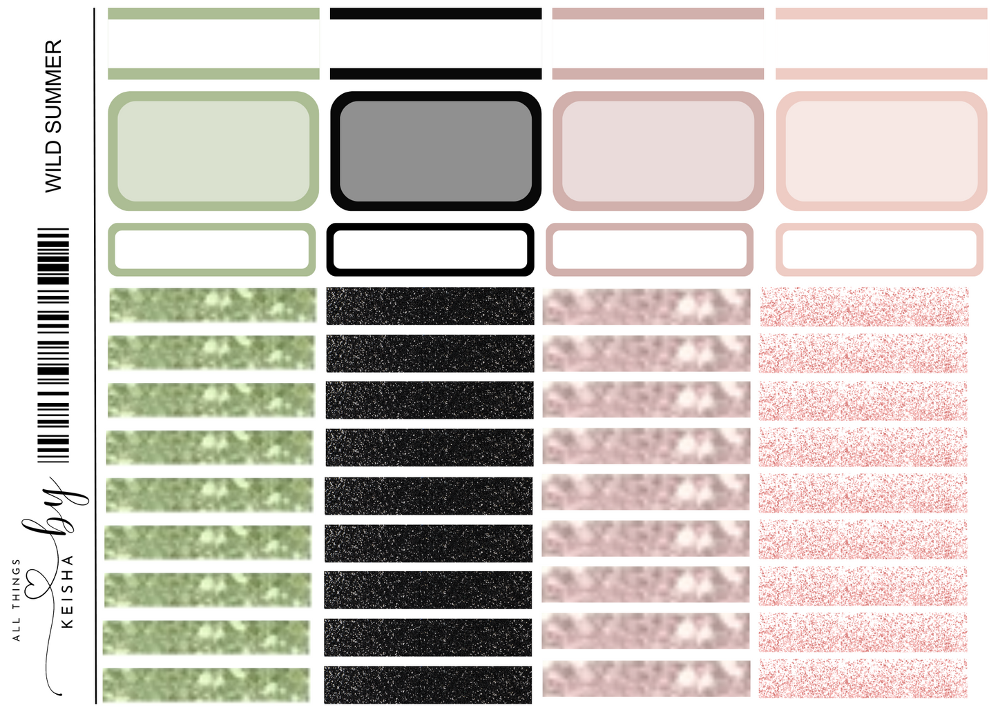 WILD SUMMER WEEKLY KIT